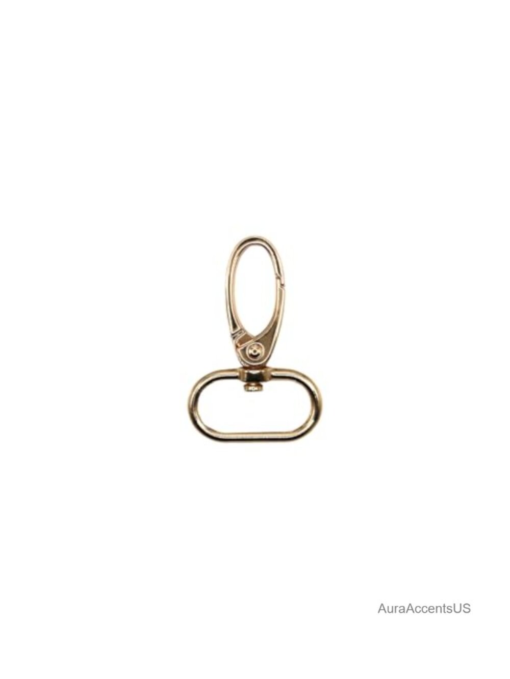 Lobster Claw Clasps 1 Inch 15pcs Heavy Duty Metal Swivel Clasps for Jewelry